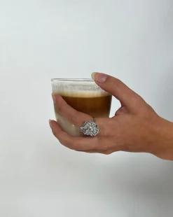 REESE ring, sølvfarvet
