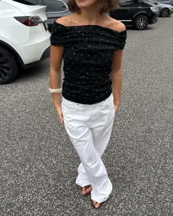 REYA top, sort