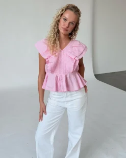 RIKKE flæsetop, lyserød
