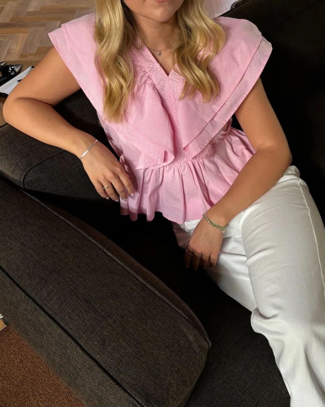 RIKKE flæsetop, lyserød