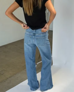 ROME flared jeans, denim