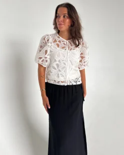 ROSE bluse, hvid