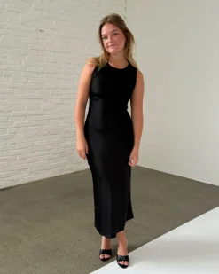 ROSIE maxi kjole, sort