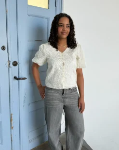 ROWAN bluse, creme