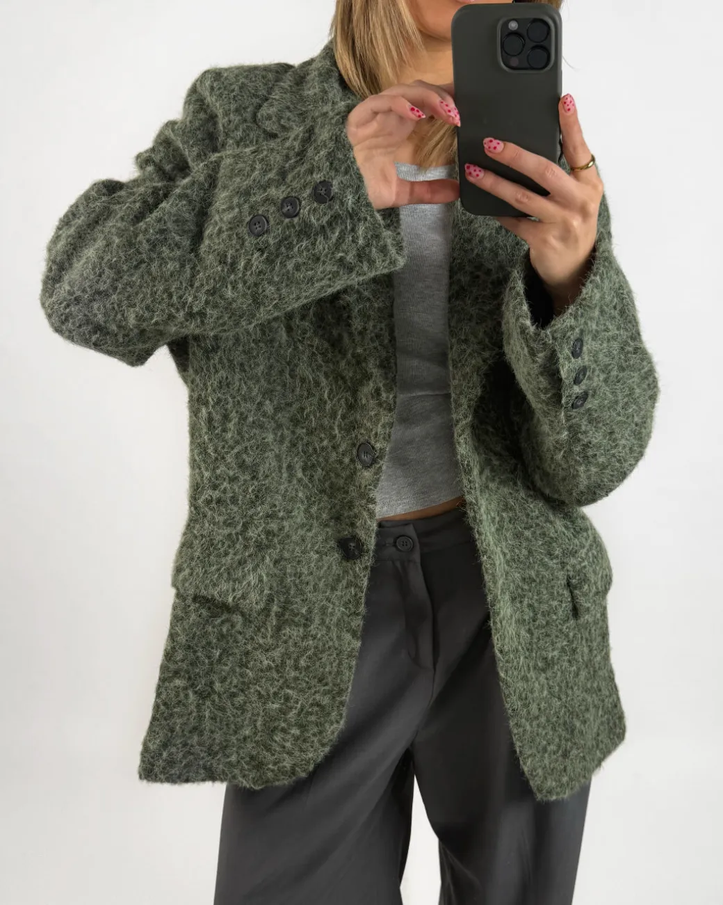 RUTH blazer jakke, grøn