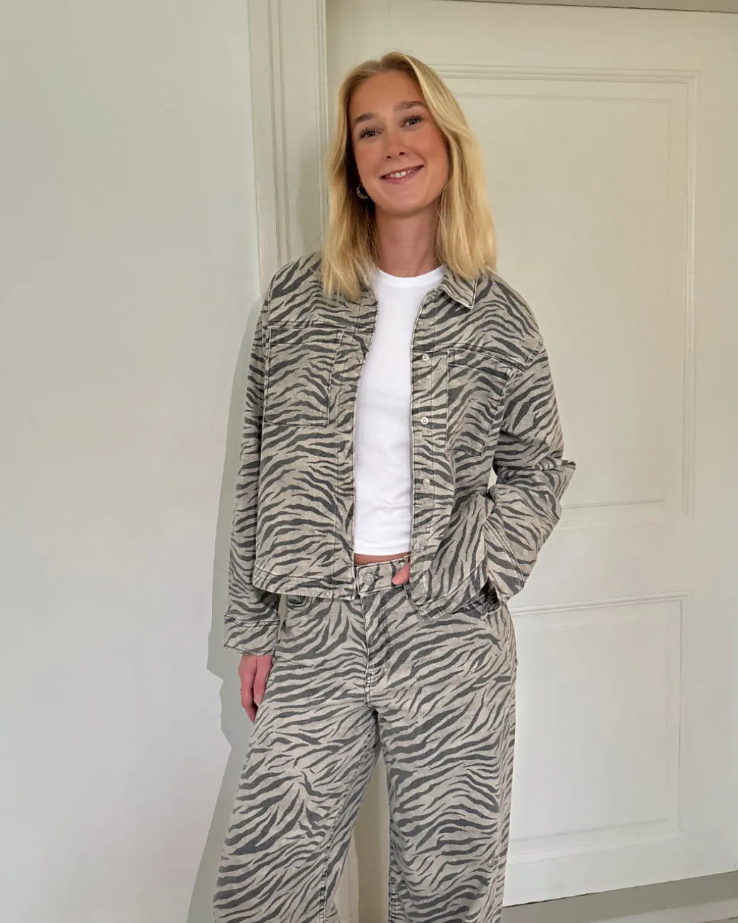 SARAH jakke, zebra