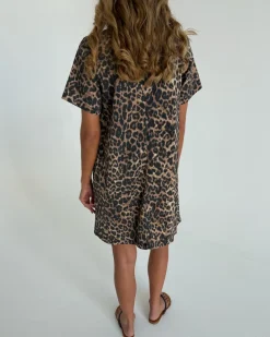 SARAH kjole, leopard