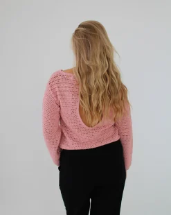 SIGRID strik, lyserød