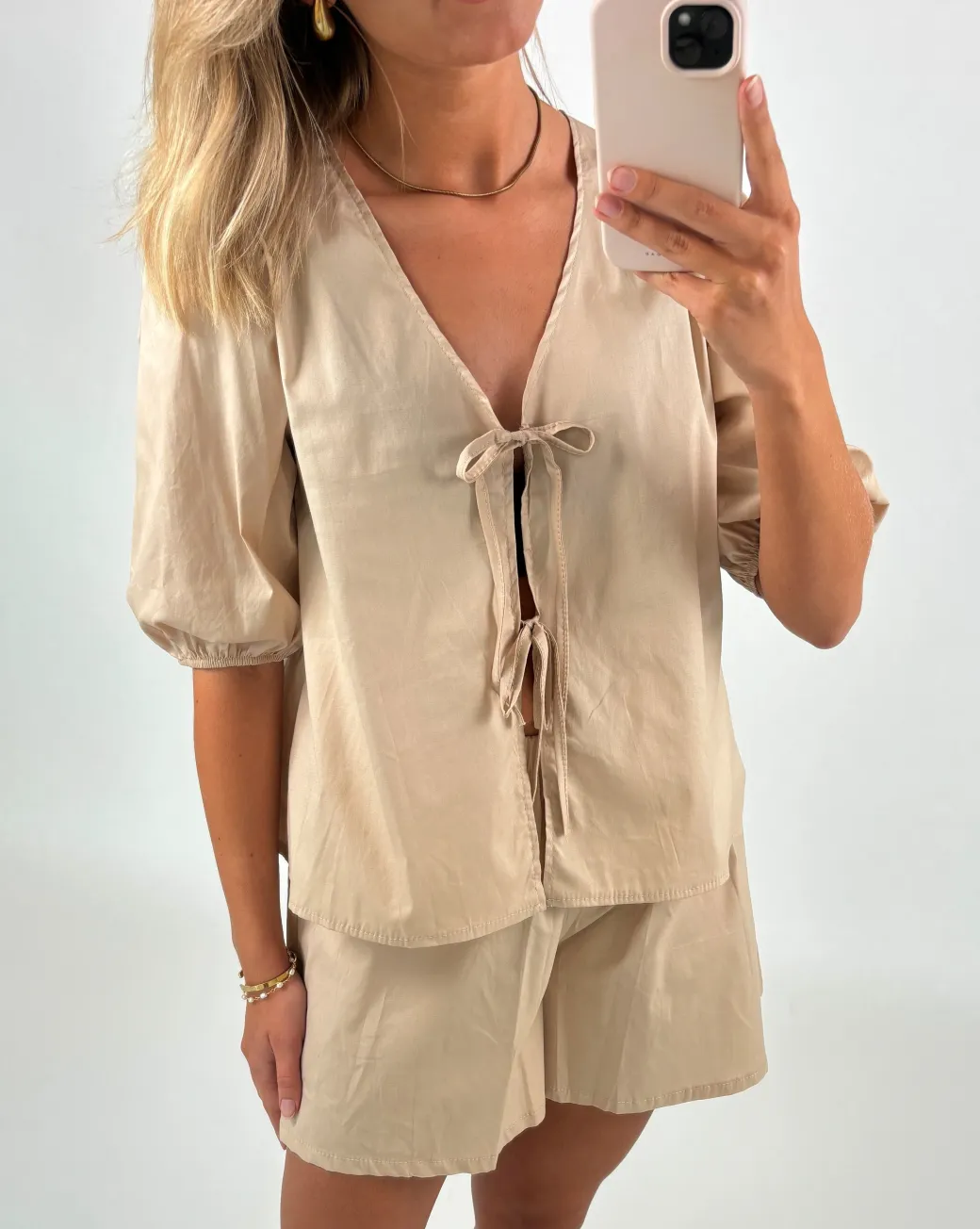 SILJE bluse, beige