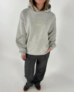 SNDERBY hoodie, grå/grøn