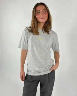 SNDERBY t-shirt, grå/gul