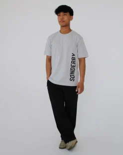 SØNDERBY t-shirt, grå/sort