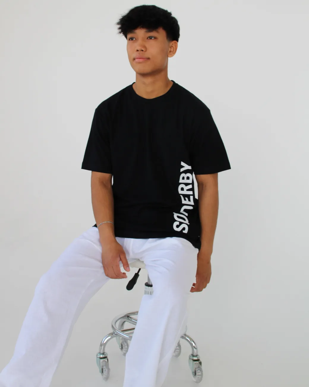 SØNDERBY t-shirt, sort/hvid