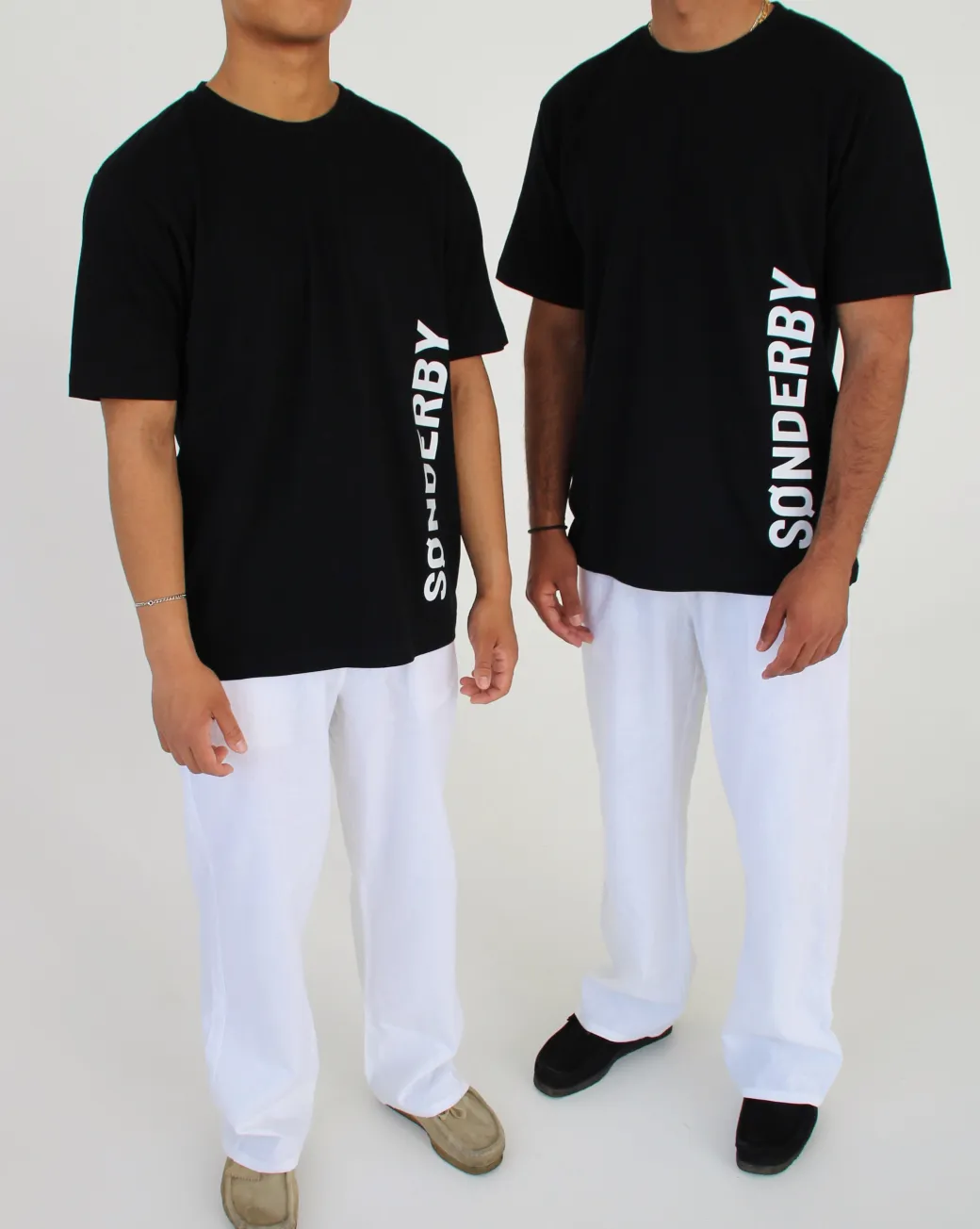 SØNDERBY t-shirt, sort/hvid