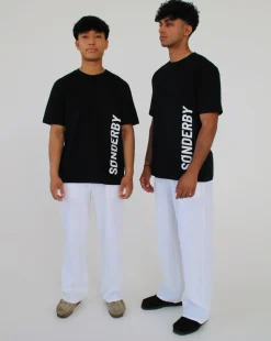 SØNDERBY t-shirt, sort/hvid