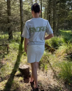 SNDRB t-shirt, grå/army