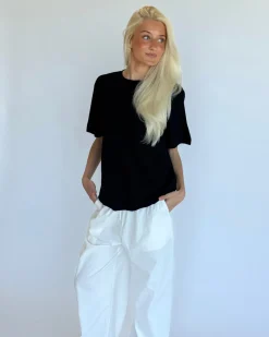 SNDRB t-shirt, navy/grå camouflage