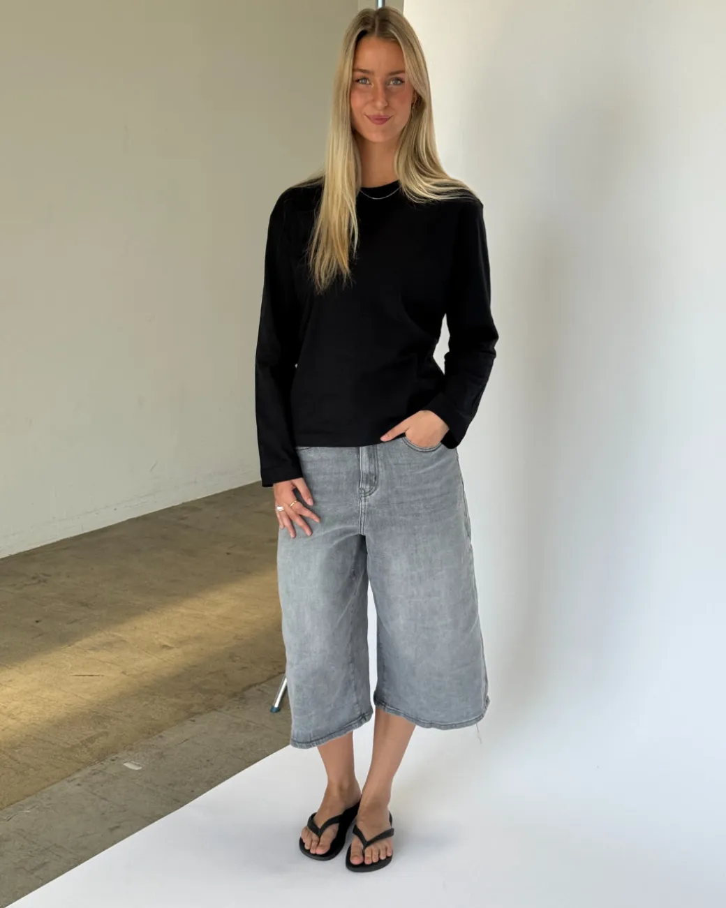 SOPHIA long sleeve, sort