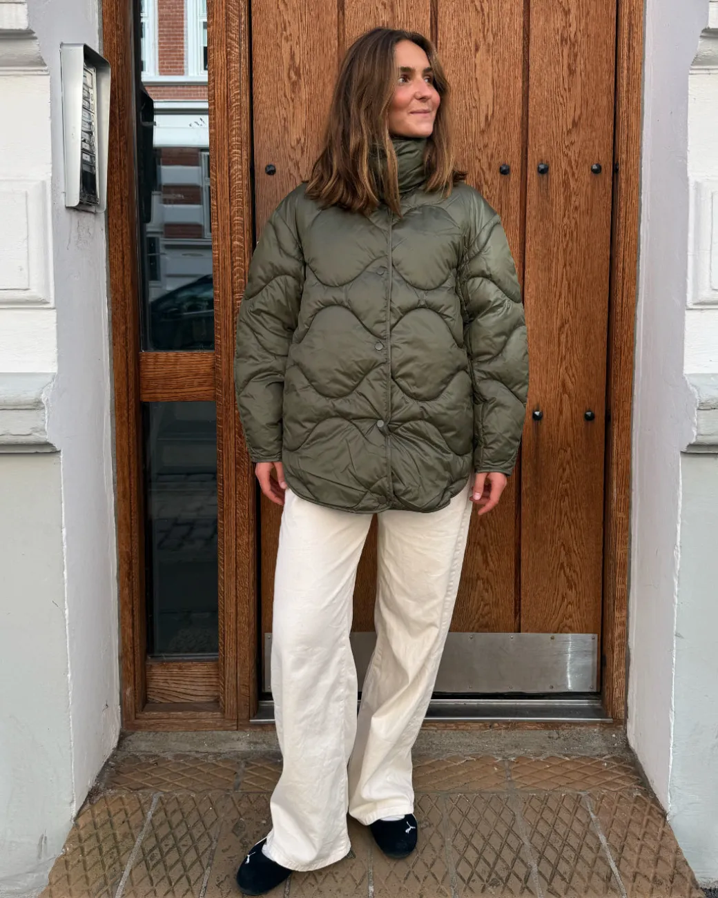 STELLA jakke, army