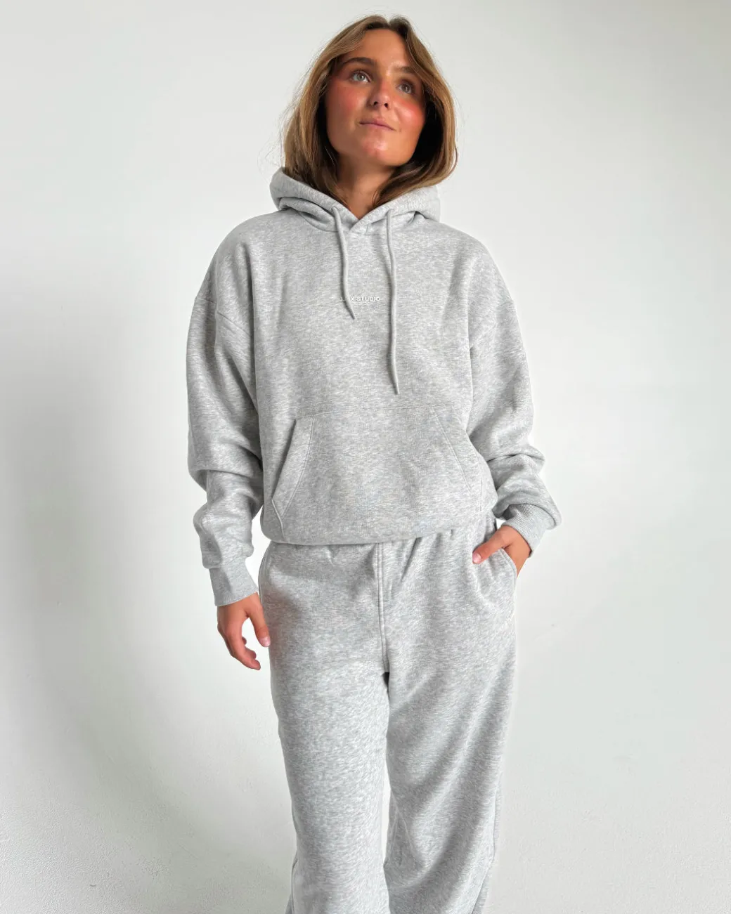 STUDIO VESTERBRO hoodie, grå
