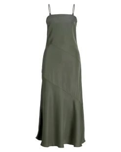 SYLVIE maxi kjole, army