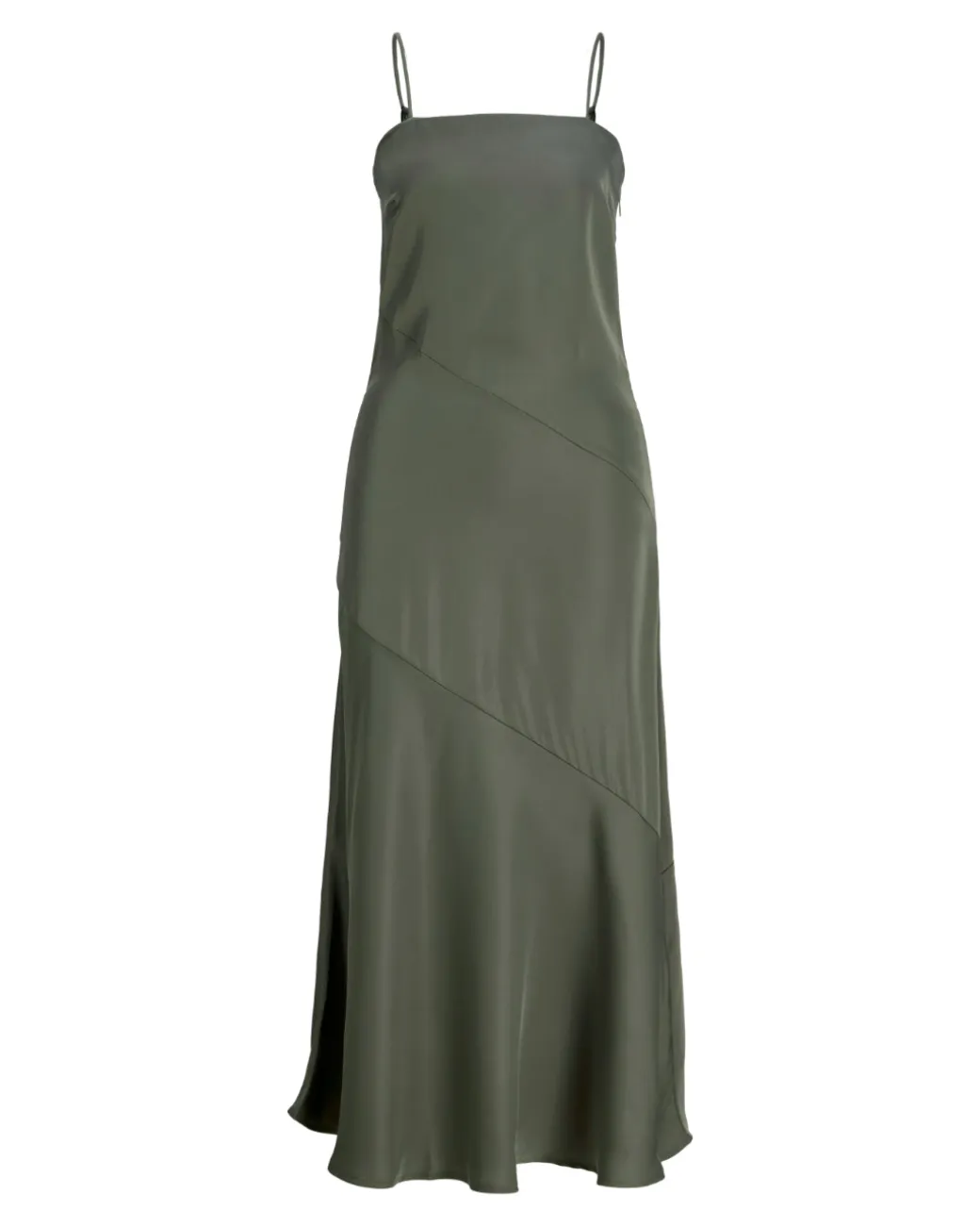 SYLVIE maxi kjole, army