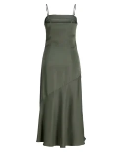 SYLVIE maxi kjole, army