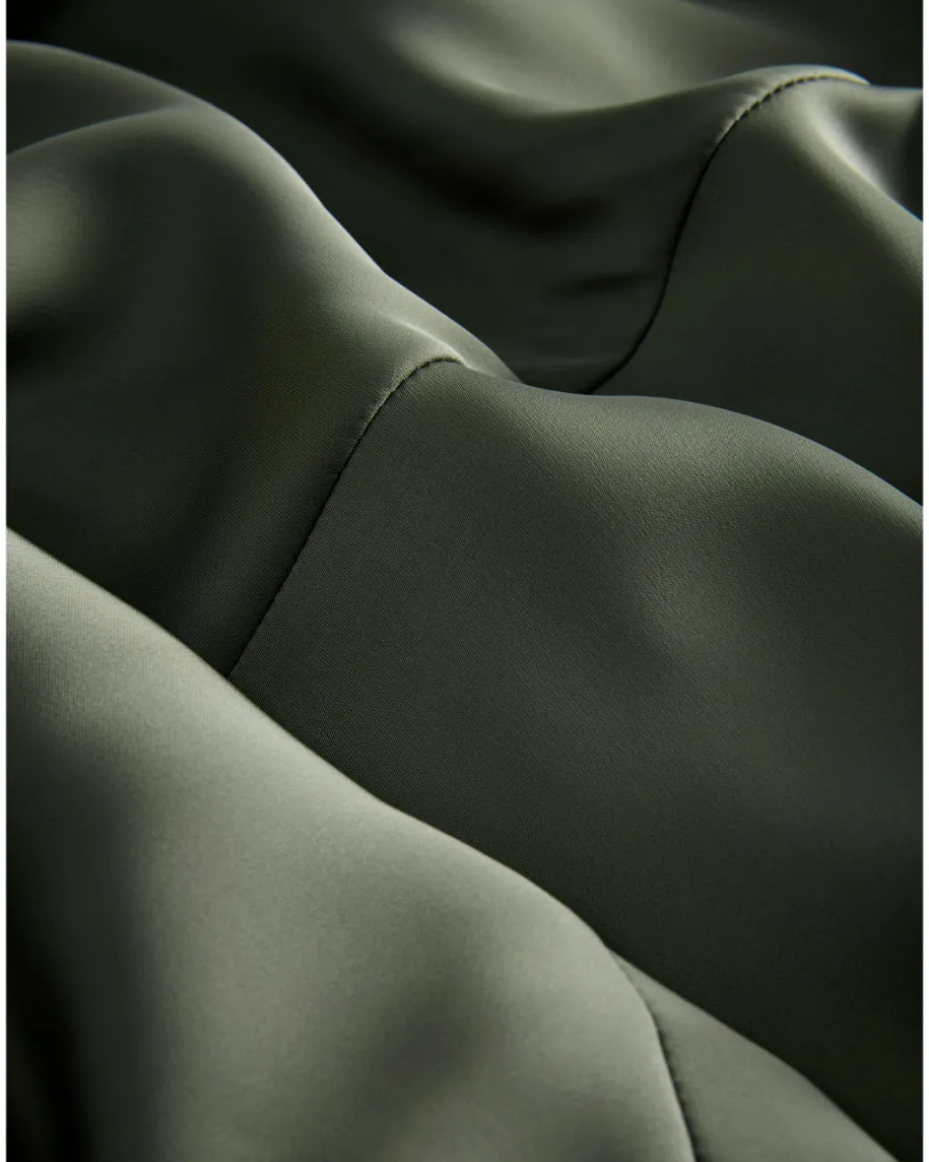 SYLVIE maxi kjole, army