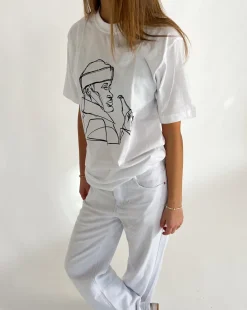THIRSTY t-shirt, hvid