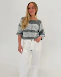 TINKA strik, grå