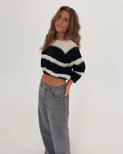 TINKA strik, sort