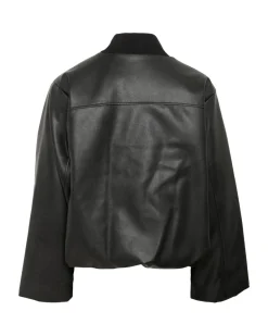 TRUDEA bomber jakke, sort