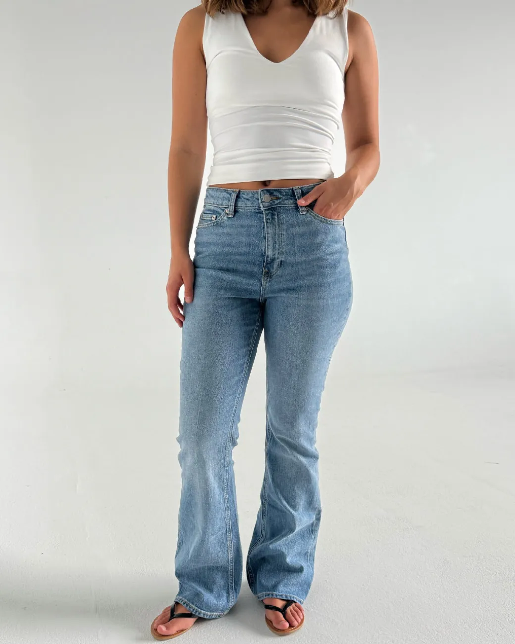 TURIN bootcut jeans, denim