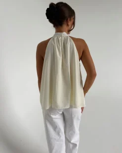WHITLEY top, creme