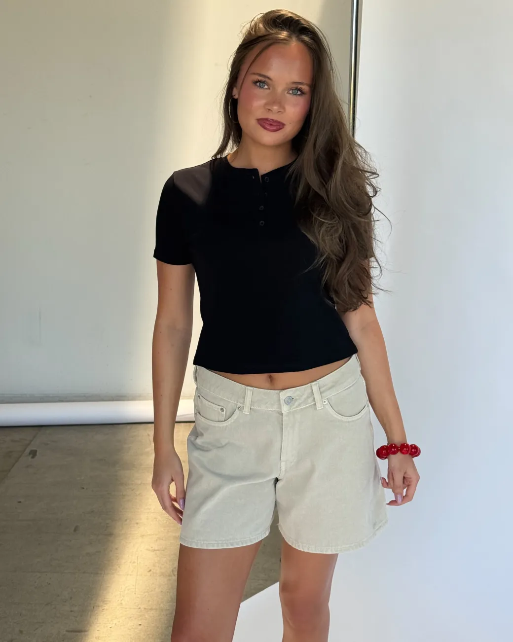 WILLOW t-shirt, sort