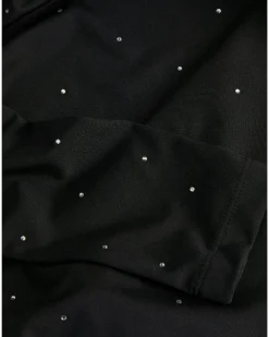 ZANA boatneck bluse, sort
