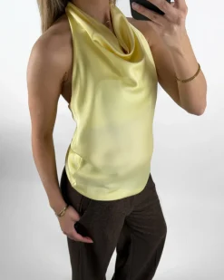 ZELDA top, gul