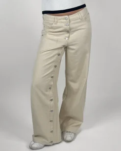 ZOE wide leg jeans, creme