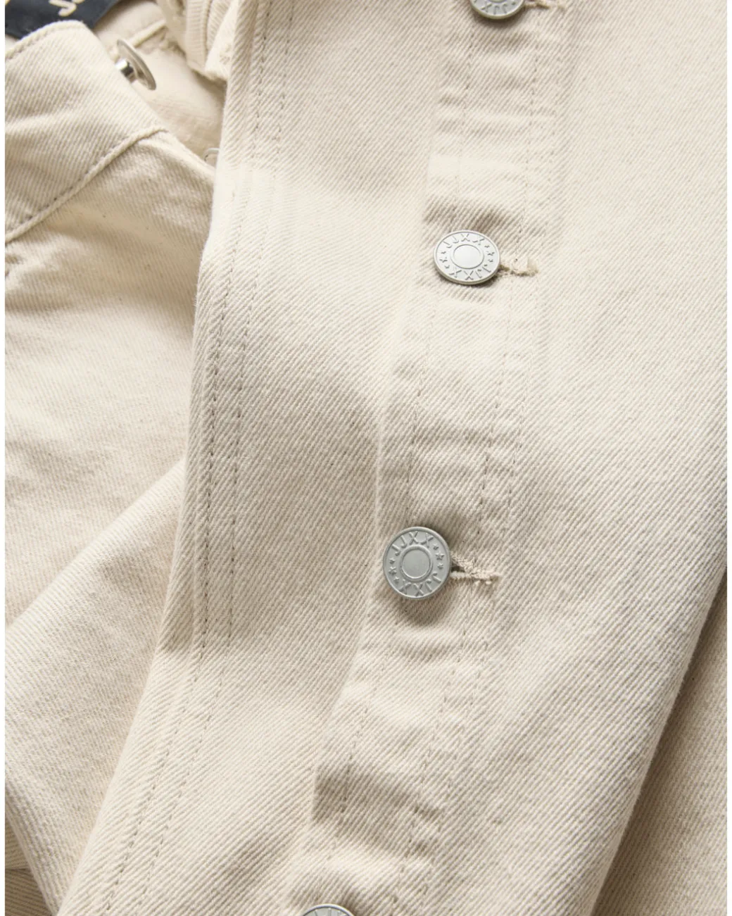 ZOE wide leg jeans, creme