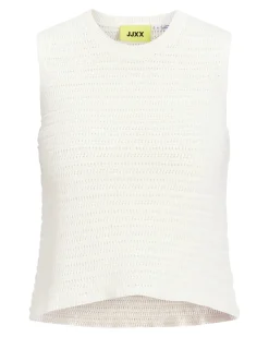 ZUSANNAH strik top, hvid