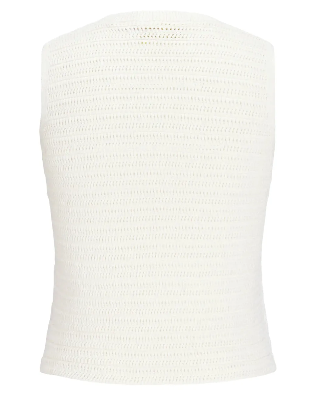 ZUSANNAH strik top, hvid